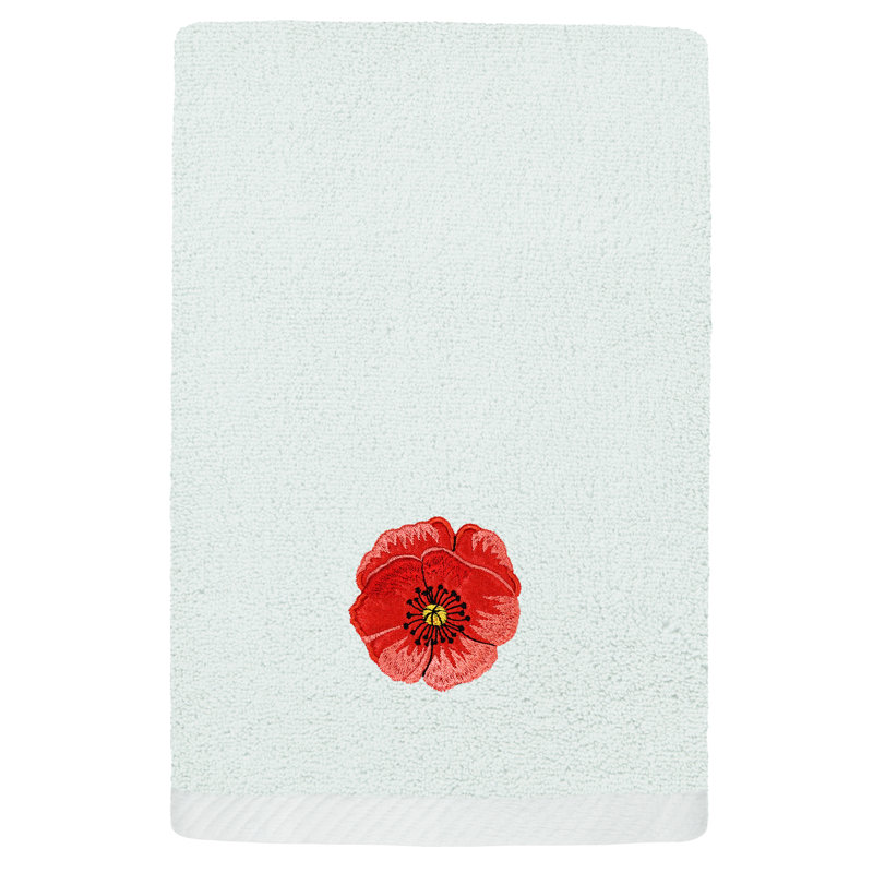 2 Piece Turkish Cotton Fingertip Towel Set, Aqua