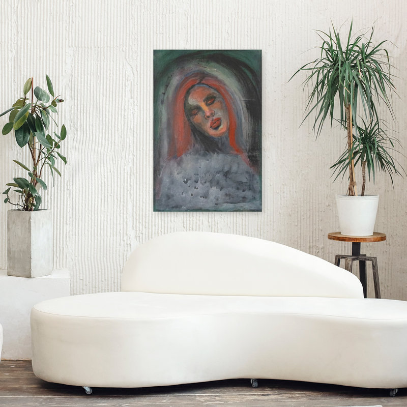 Art contemporain, art contemporain abstrait, H 36 po x l 24 po