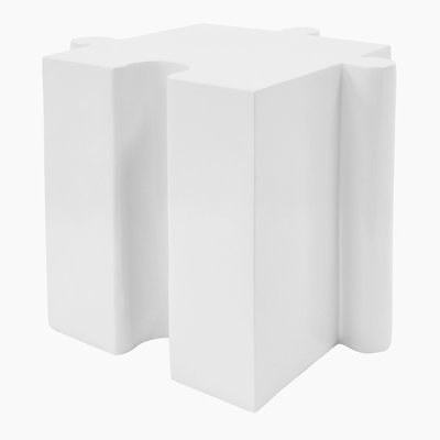 Ensemble de 3 tables de bout, tables de bout pour l'intérieur et l'extérieur