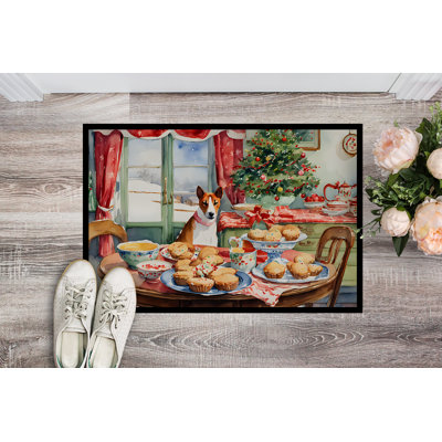 Paillasson Basenji Christmas Cookies DAC3720