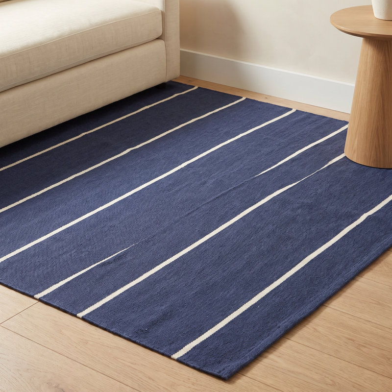 Foundry Striped Indoor / Outdoor Rug, Rectangle 4' x 6'