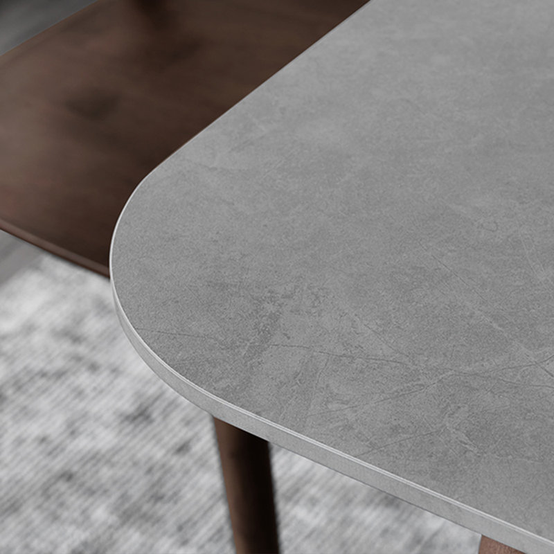 Modern Oak Sintered Dining Table Chairs