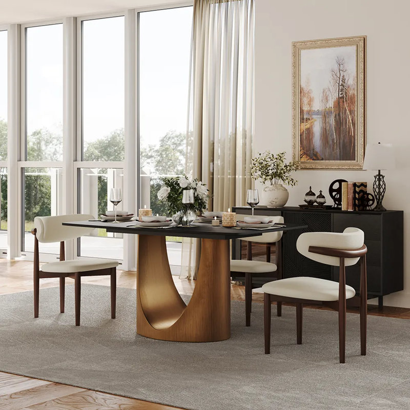 Rectangular Sintered Stone Dining Table