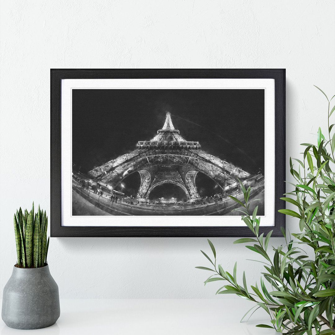 Eiffel Tower Vol.5 - Picture Frame Graphic Art