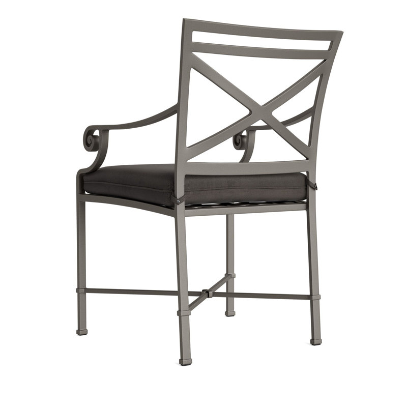 Venetian Outdoor Lounge Chair, Mica, Fusion Charcoal