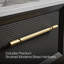 Enivo 60" Vanity With Quartz Countertop, Sink And Hardware Included-2085754638