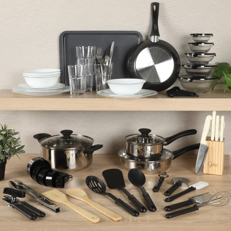 Ensemble de cuisine de 74 pièces Gibson