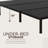  Zenbase 12"H Metal Platform Bed Frame with Adjustable Legs, No Box Spring Needed, King-63371911
