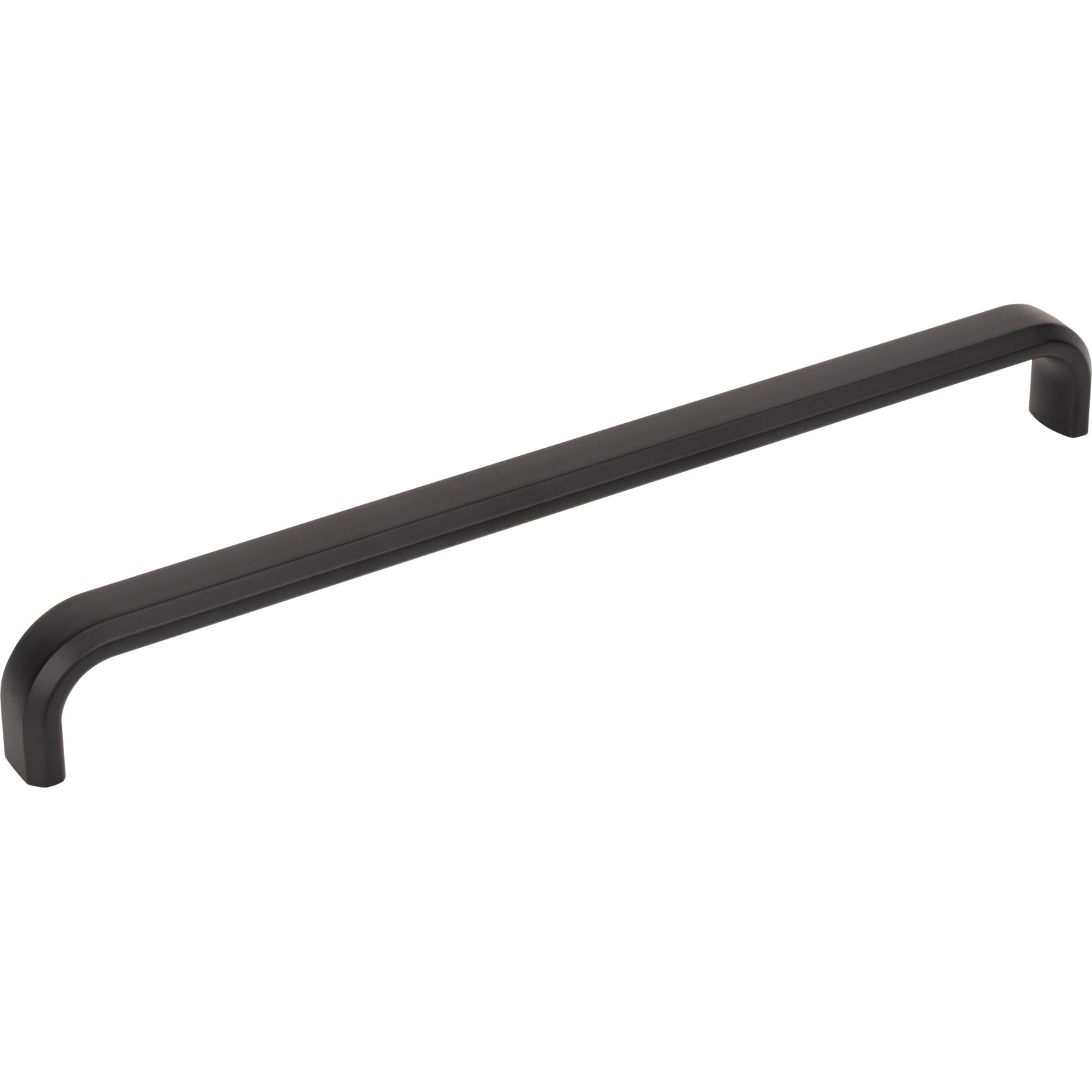 Telfair Bar pull, Flat Black, 8 13/16" Center to Center