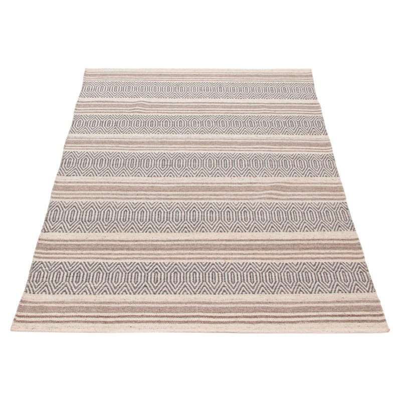 Tapis rectangulaire en laine nouvel âge unique 5 pi 1 po x 7 pi 4 po One-of-a-Kind
