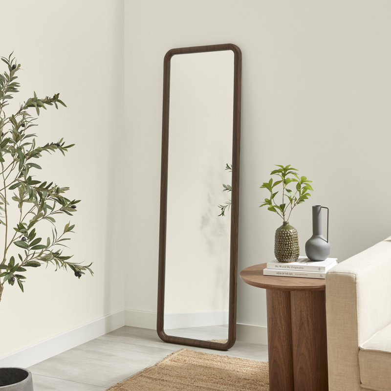 Betheny Solid Wood Rectangle Mirror, 170 cm H x 50 cm W