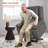 Electric Lift Chair Recliner with Massage and Heat, Remote Control and Side Pocket-870791837