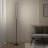 Mete Modern Dimmable LED Floor Lamp, Matte Black
