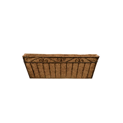 Rieves Metal Window Box Planter