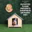 Schurz Wood Portable Insulated Dog House