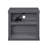 Versatile Metal Nightstand with USB and Open Compartments for Enhanced Functionality