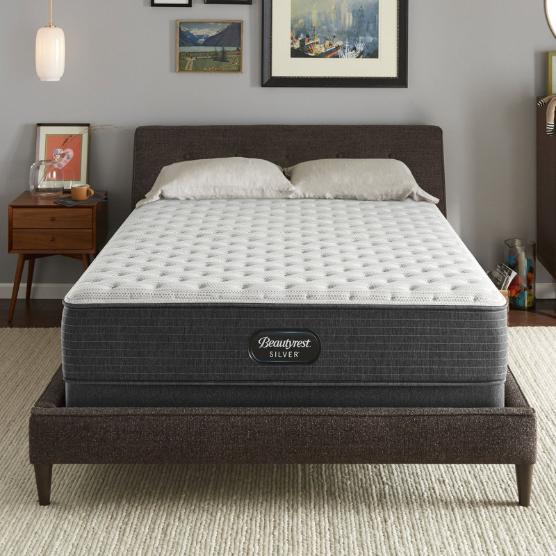 Beautyrest Silver BRS900 Extra Firm 12" Innerspring Mattress and Box Spring Set, Twin XL, Standard Profile (9")