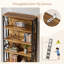 Bibliothèque 6 niveaux, bibliothèque industrielle, l 31,49 po x P 11,02 po x H 70,87 po-428441891