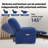 EONIX Power Rocker Recliner Chair, Lazy Boy Recliner Rocking Chair for Adults and Nursery, Electric Recliner Chair with Heat and Massage for Living Room, Bedroom, Study Room, Relaxation, Navy Blue-129176140