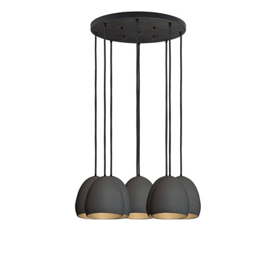 8 - Light Dimmable Dome Chandelier