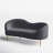 Ritz 67" Velvet Curved Loveseat-630631662
