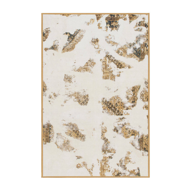 Tapis abstrait multicolore Stefana, Rectangle 8 pi x 12 pi