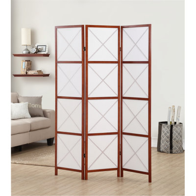 Paravent en bois massif l 51 po x H 71 po Mattes