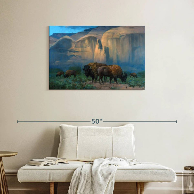 The Classic West, 24" H x 36" W