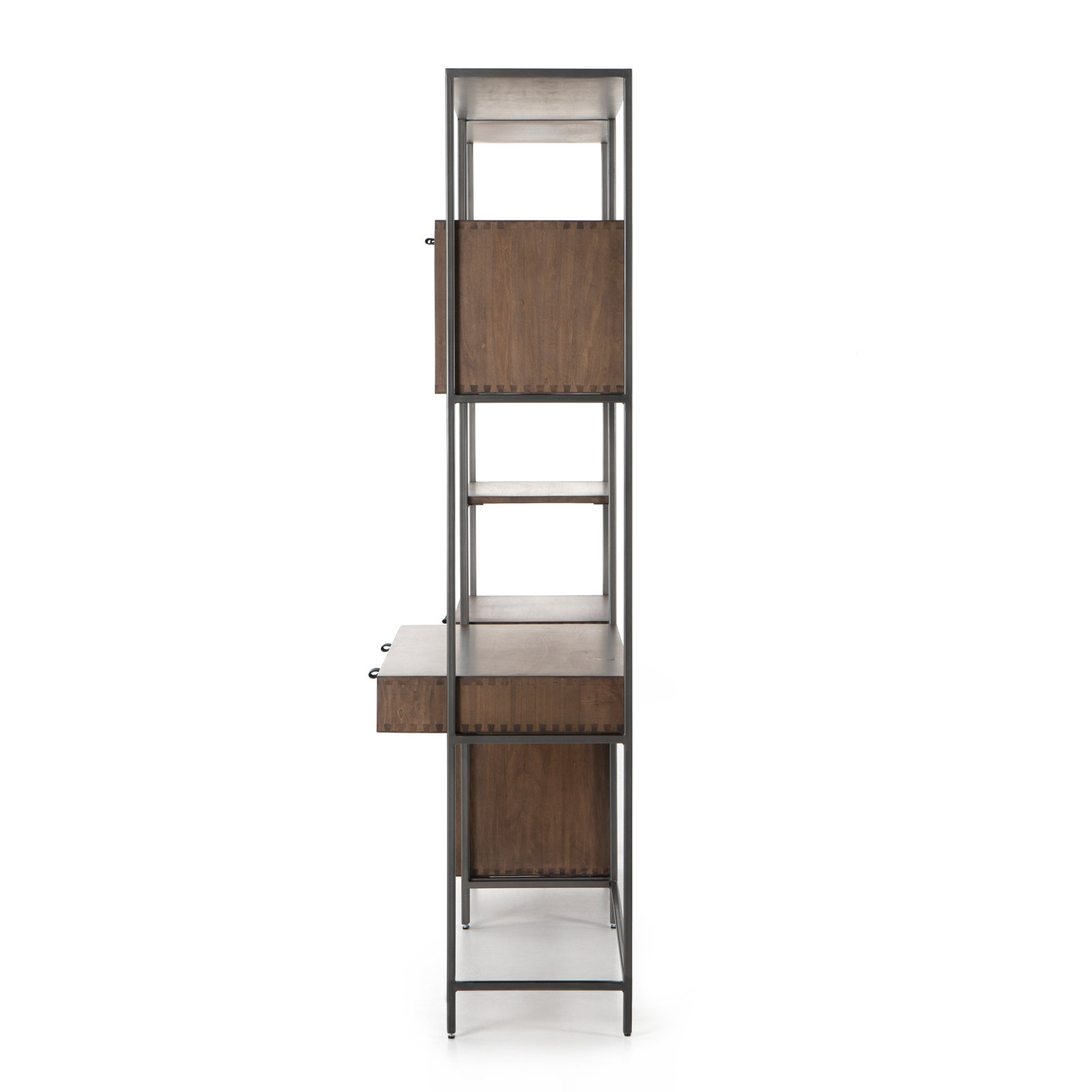 Loki 85" Desk, Auburn