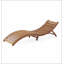 Chaise longue pliable en bois Lahaina-103438167