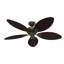 Ventilateur de plafond d'extérieur à 5 pales 54 pouces avec chaînette Bayview-49934373