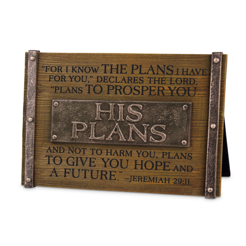 Ialda His plans, plaque décorative