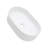 19.31X12.19 Inch White Ceramic Oval Vessel Bathroom Sink