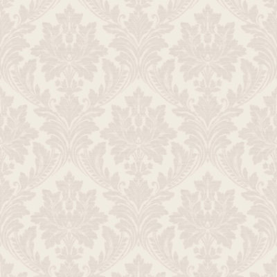 Arcadia Collection Damask Medallion Wallpaper Roll