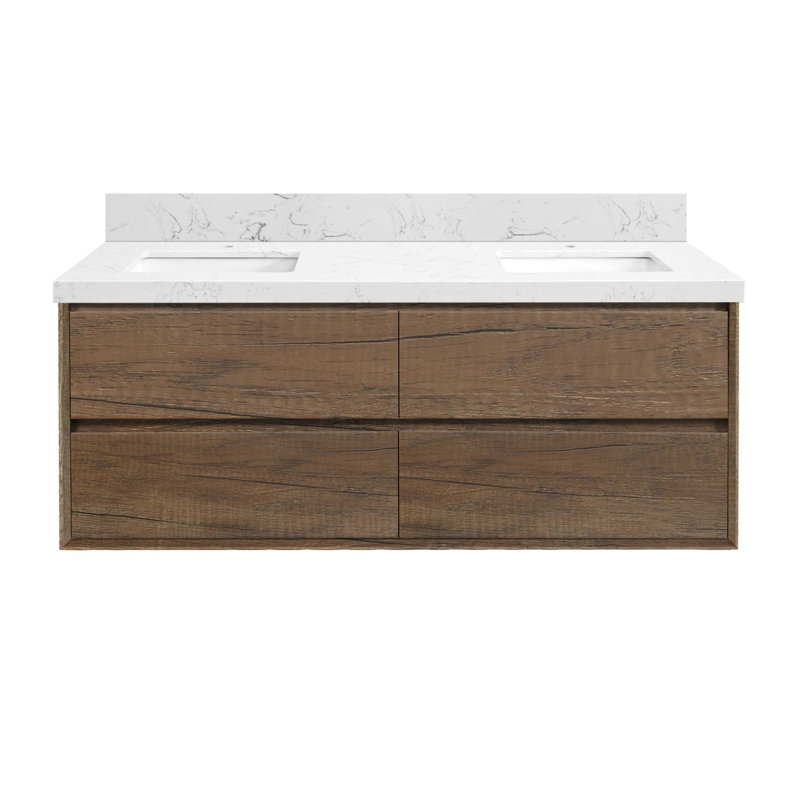 Meuble-lavabo mural 60 po 60 po, 60"