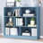7 Cubes Short Horizontal Bookshelf-106669960