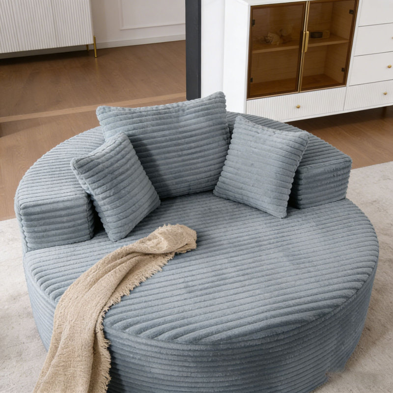 Fauteuil d'appoint 55 po, Gris