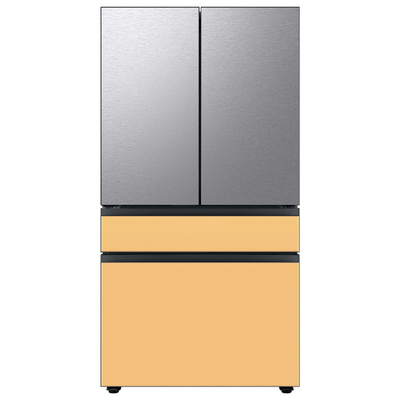 Samsung Bespoke 29 cu. ft. Smart 4-Door Refrigerator with AutoFill Water Pitcher and Custom Panels Included, Stainless Steel