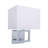 Pranisha Steel Armed Sconce-1947355496