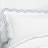 Berrada Double Scalloped 100% Cotton Sham-90578860