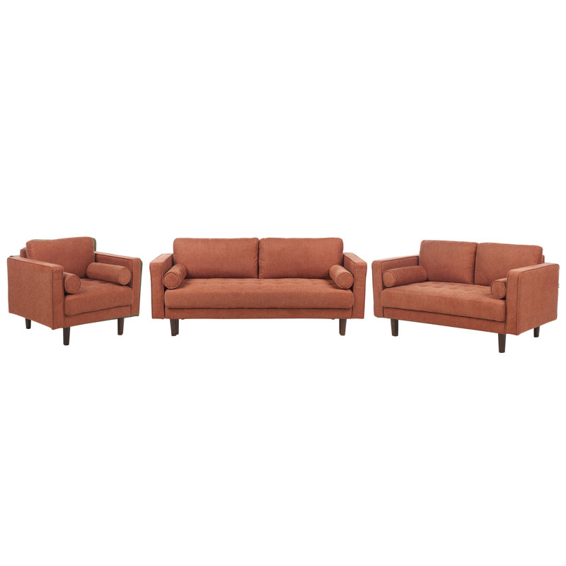 Orrstown 3 - Piece Living Room Set, Brown