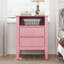 Amberrae 2 Drawer Bedside Table-1338922936