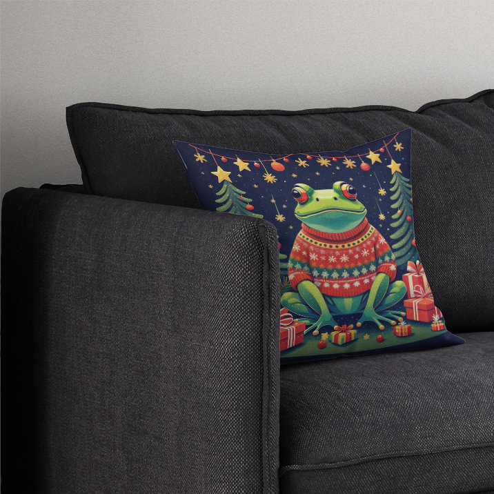  Housse et insert de coussin décoratif en polyester, 14 po x 14 po