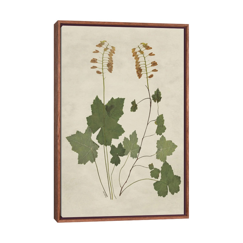 Botanical Leaves IV, 152.4 cm H x 101.6 cm W x 4.445 cm D, Classic Wood