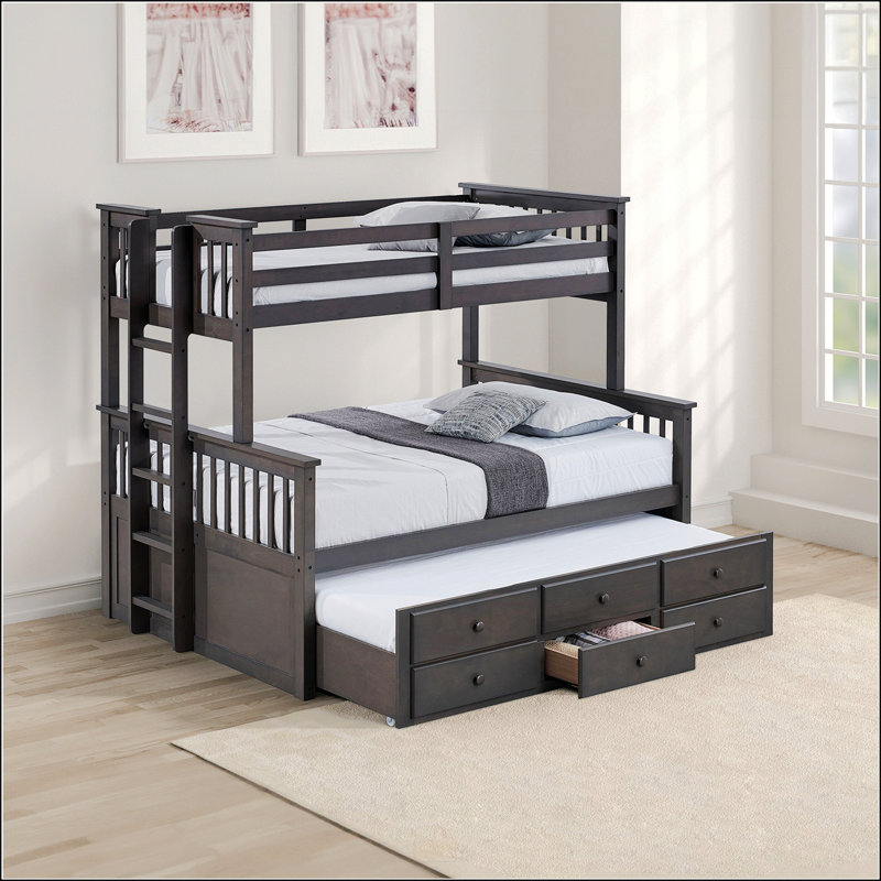 Transitional Twin Over Full Bunk Bed