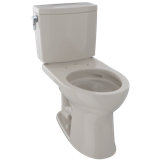 Entrada™ 1.28 GPF Elongated Two-Piece Toilet (Seat Not Included)