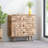 Mid-Century Modern Mango Wood 3 Drawer Chest