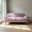 Canapé moderne simple en tissu d'ameublement en suède-761977397-761977399