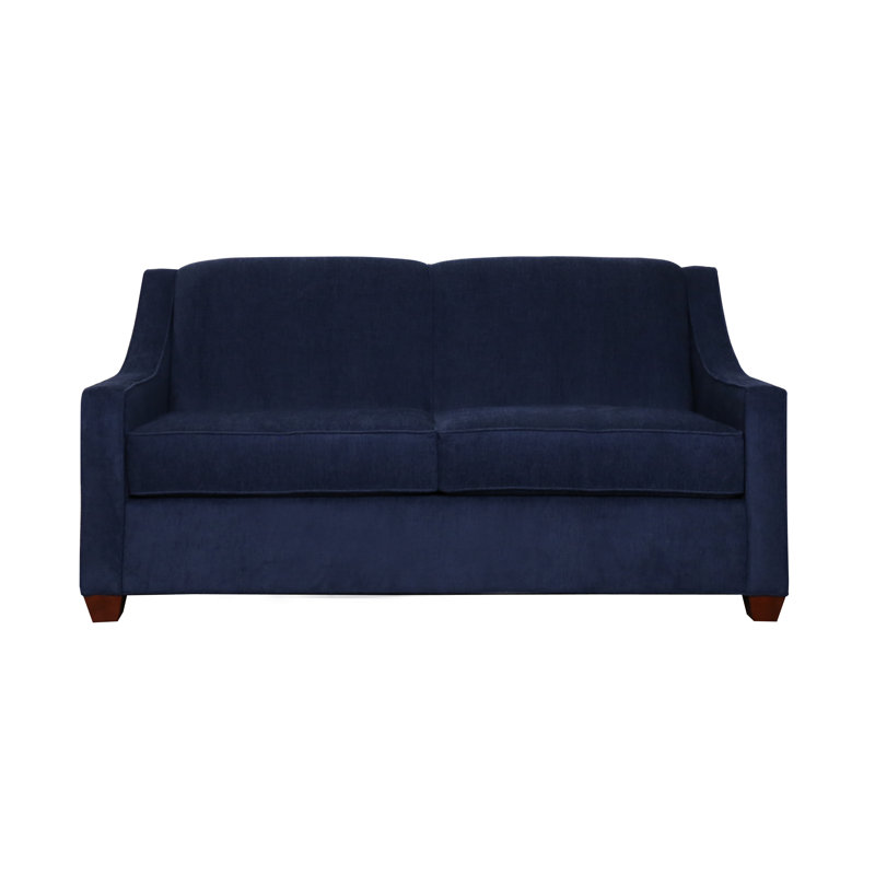 Sofa Bed, Saylor Navy 100% Polyester