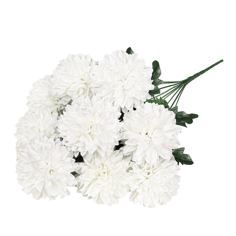Bouquet de fleurs artificielles, Blanc